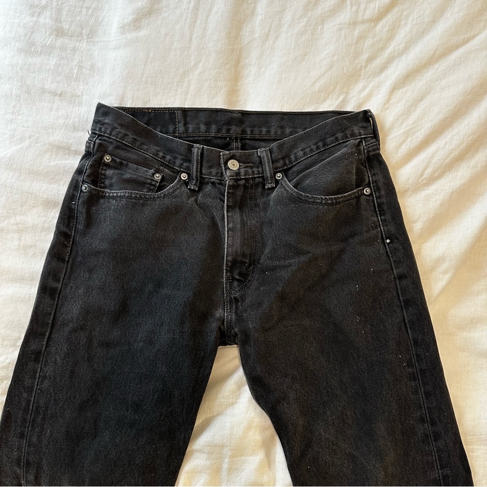 Low Rise vintage Levi’s - washed black